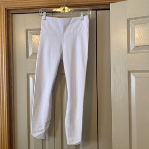 Athleta white legging